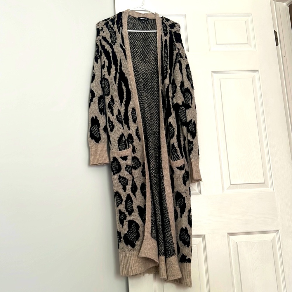 Duster sweater